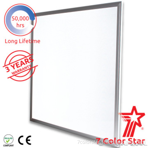 LED Panel light, recessed mounting, 36W pure white 600x600mm square